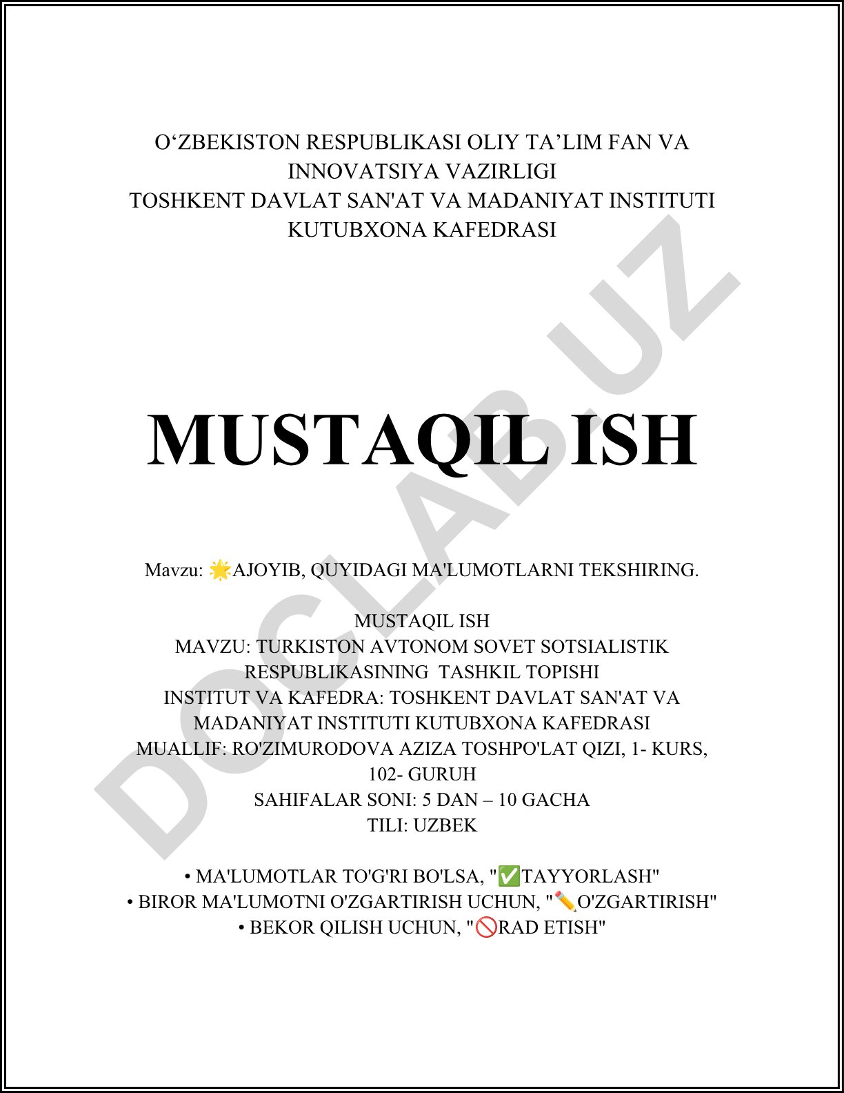 Turkiston Avtonom Sovet Sotsialistik Respublikasining tashkil topishi