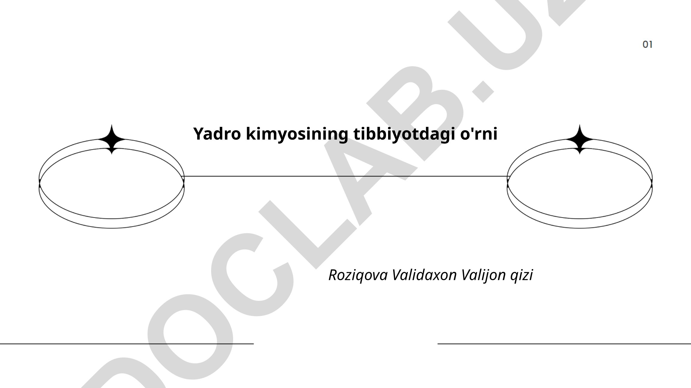 Yadro kimyosining tibbiyotdagi o'rni