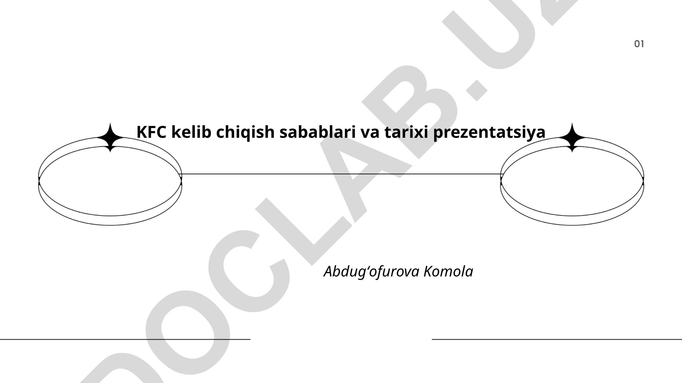 KFC kelib chiqish sabablari va tarixi