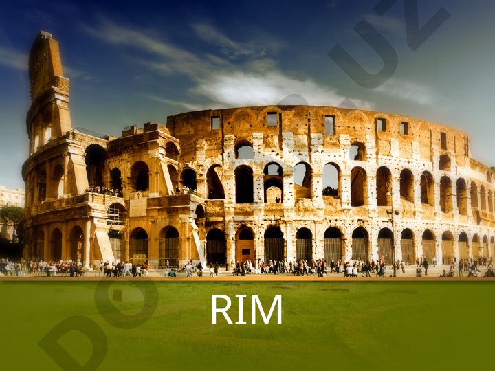 Qadimgi Italiya qabilalari va Rim shahrining paydo bo'lishi