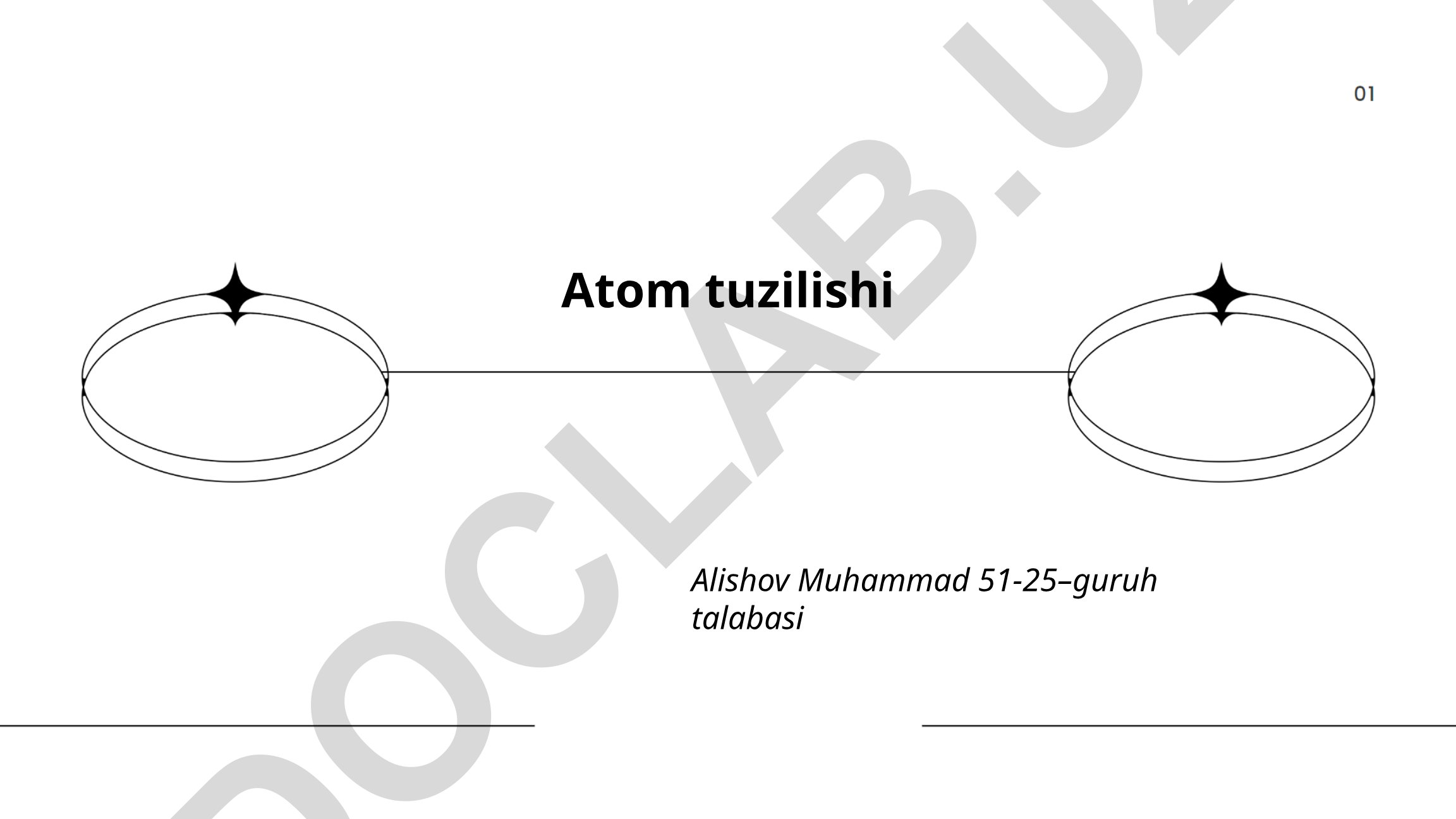 Atom tuzilishi