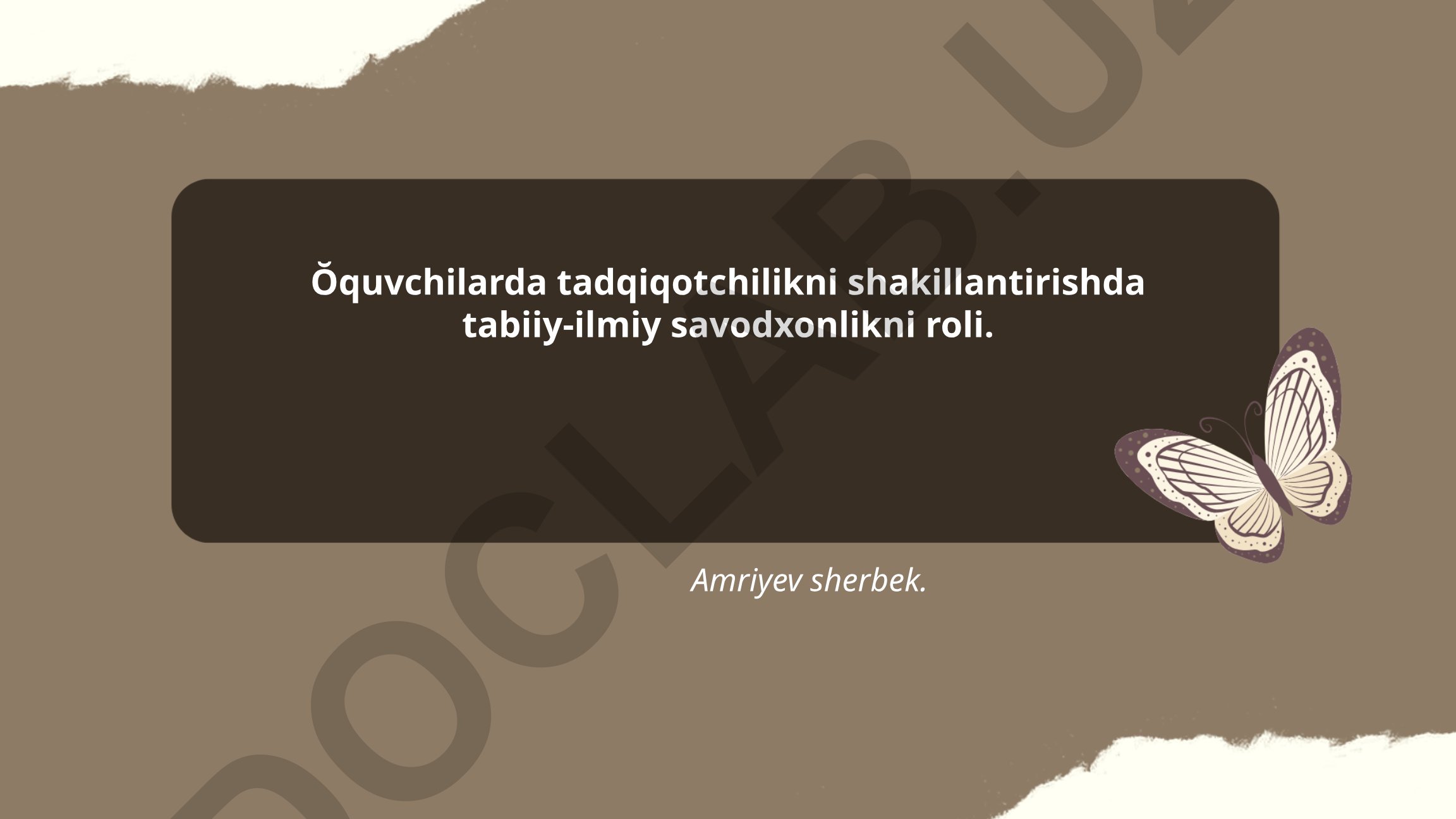 O'quvchilarda tadqiqotchilikni shakillantirishda tabiiy-ilmiy savodxonlikni roli