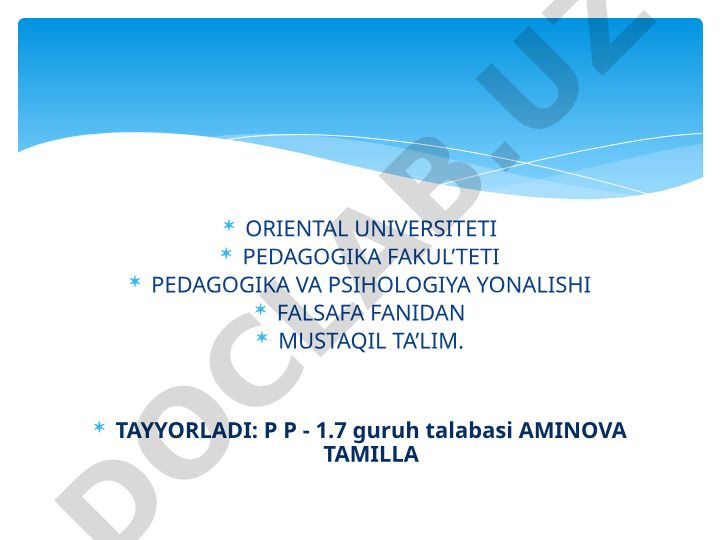 Erkinlik va javobgarlik jihatlari shaxs tanlamasining o'lchami sifatida