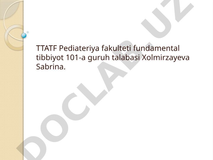 O‘zbekiston Respublikasi Konstitutsiyasi-huquq va erkinliklar kafolat. “Korrupsiya” tushunchasi va uning mazmun mohiyati. Korrupsiyaga qarshi kurashishning asosiy mexanizmlari