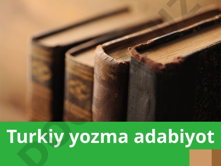 X–XII asrlarda turkiy yozma adabiyot va Mahmud Zamaxshariy