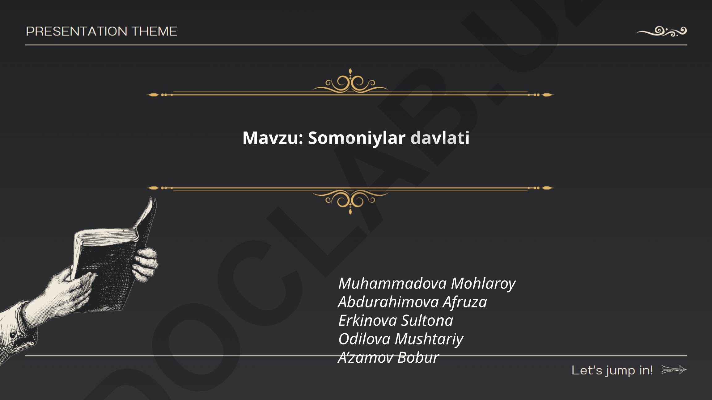 Somoniylar davlati