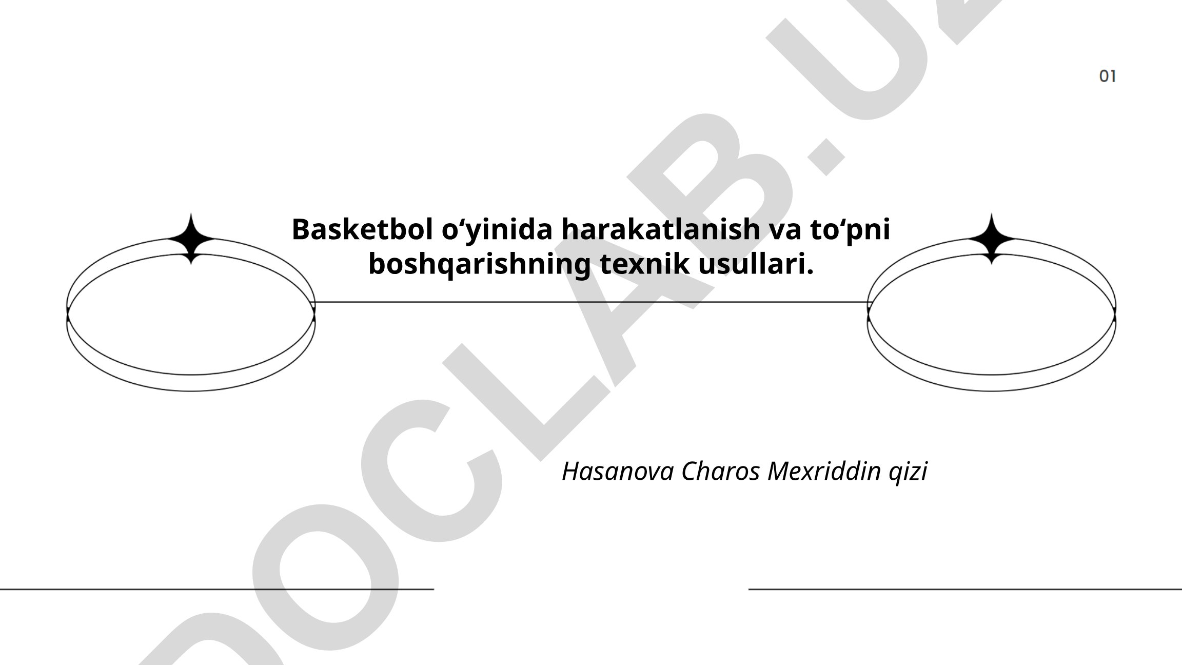 Basketbol o‘yinida harakatlanish va to‘pni boshqarishning texnik usullari