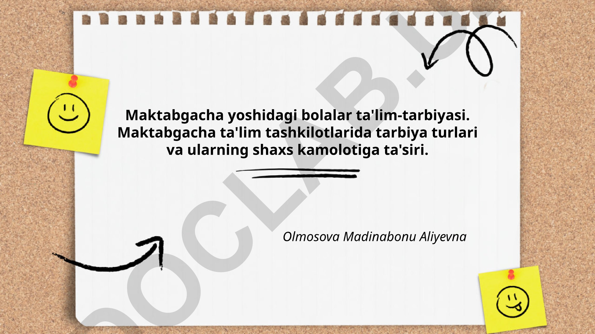Maktabgacha yoshdagi bolalarda tarbiya turlari va ularning shaxs kamolotiga ta'siri