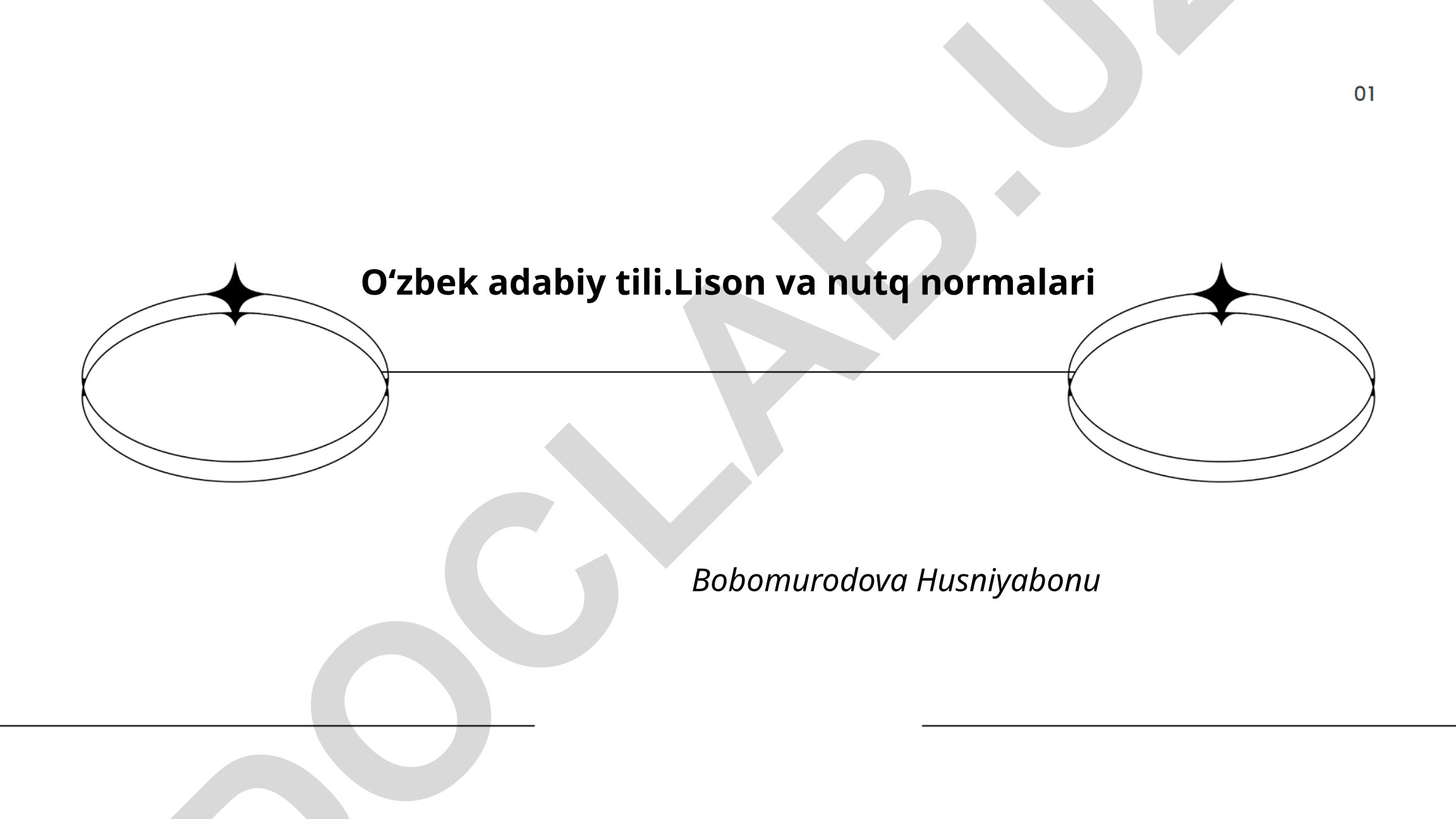 Oʻzbek adabiy tilining tarixiy rivojlanishi va nutq normalari