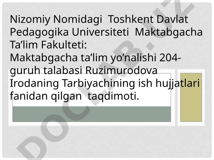 Kunning ikkinchi yarmini samarali tashkil etish