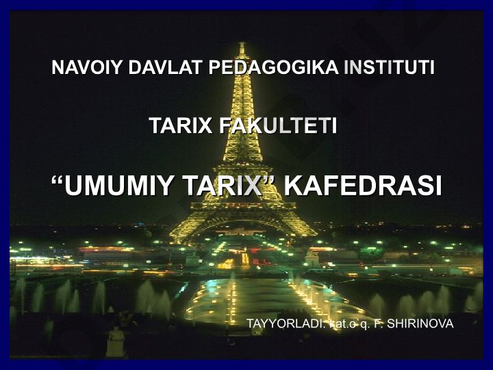 Ikkinchi jahon urushidan so'ng xalqaro munosabatlar