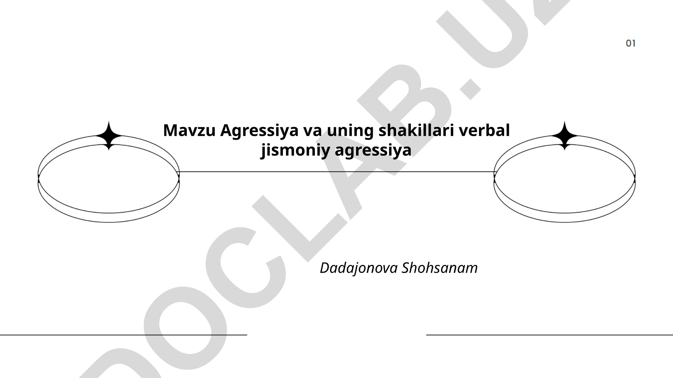 Agressiya va uning shakillari: verbal va jismoniy agressiya