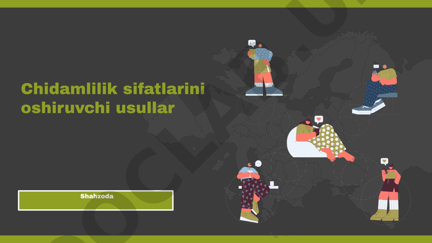 Chidamlilik sifatlarini oshiruvchi usullar