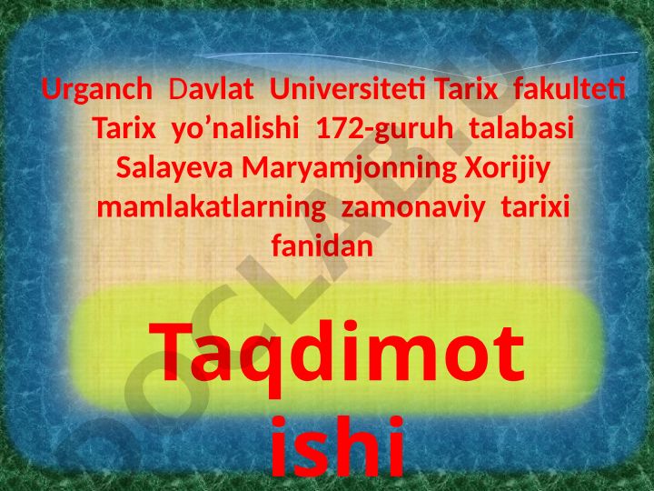 Jahon iqtisodiy inqirozi yillarida Versal-Vashington tizimining barbod bo'lishi