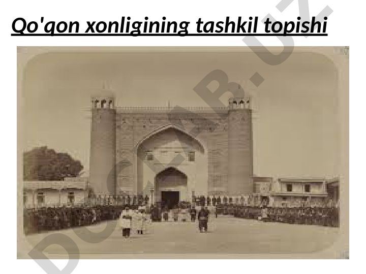 Qo'qon xonligining tashkil topishi