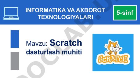 Scratch dasturlash muhiti