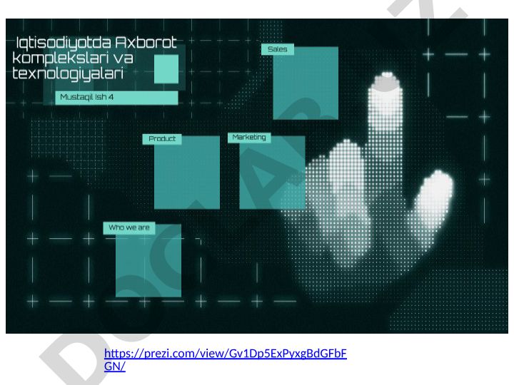 Prezi platformasining imkoniyatlari va foydalanish usullari