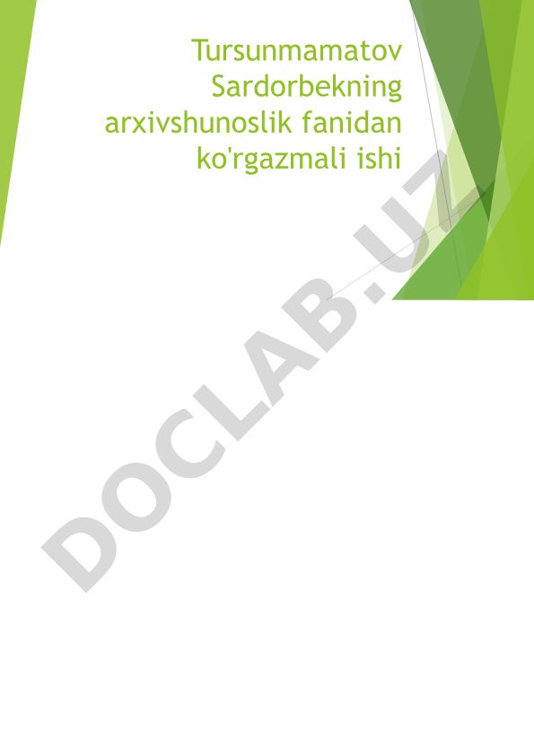 Qushbegi arxivi