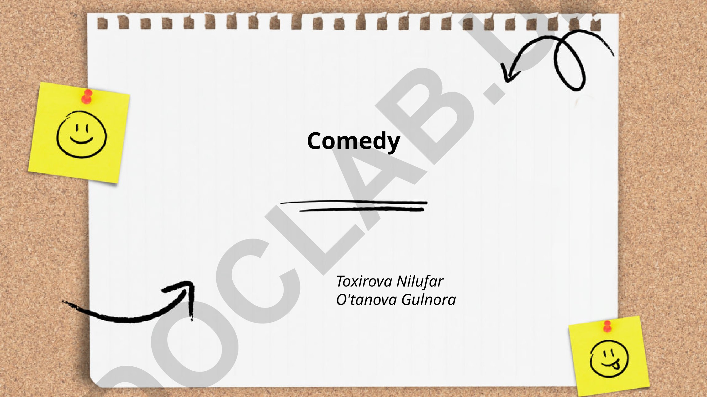 Stand-up, improv va sketch komediya turlari