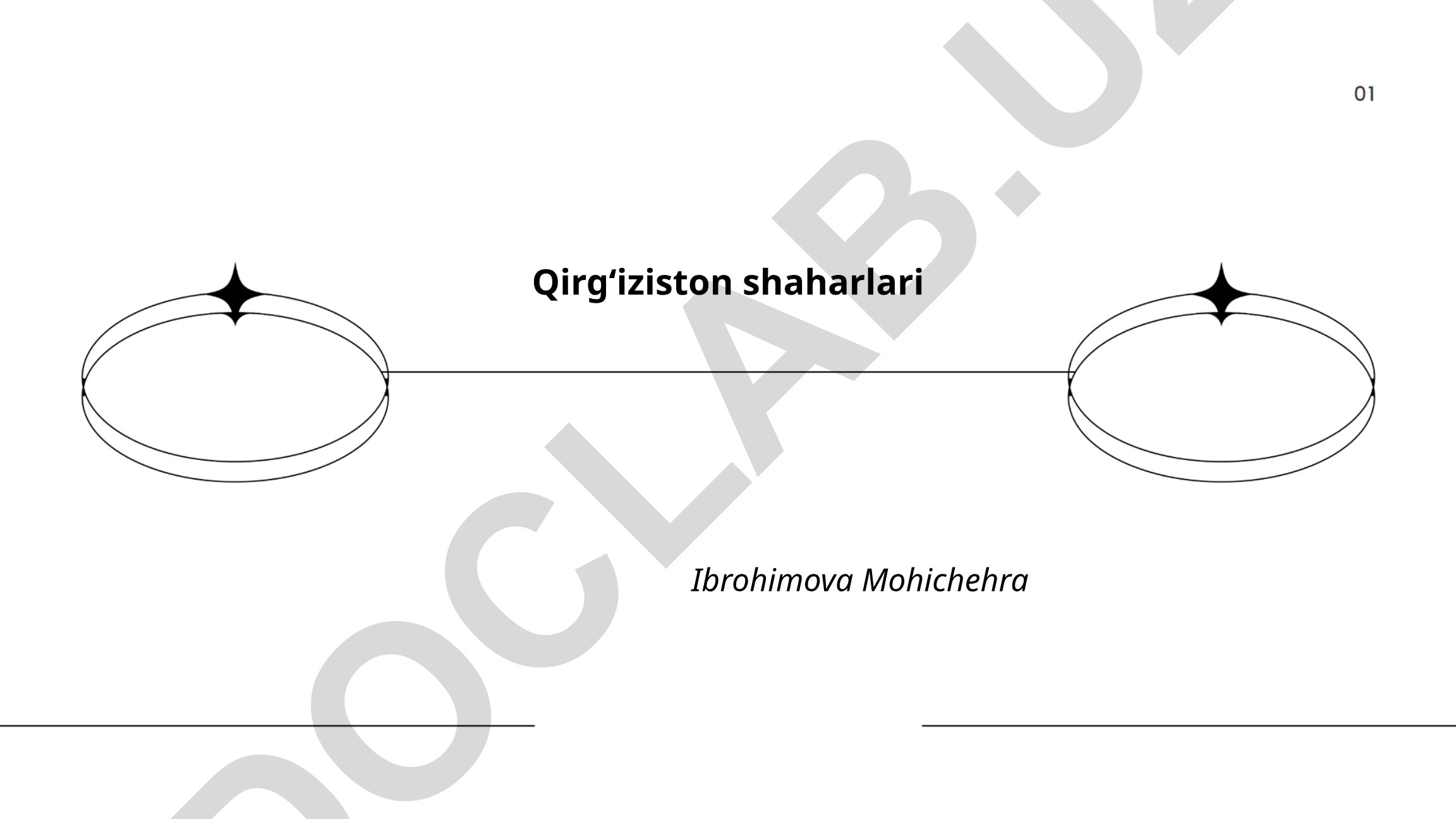 Qirgʻiziston shaharlari: Bishkek va Osh tarixi