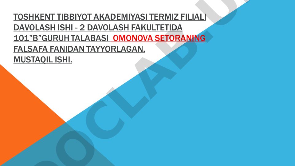 Jamiyat va uning falsafiy tahlili