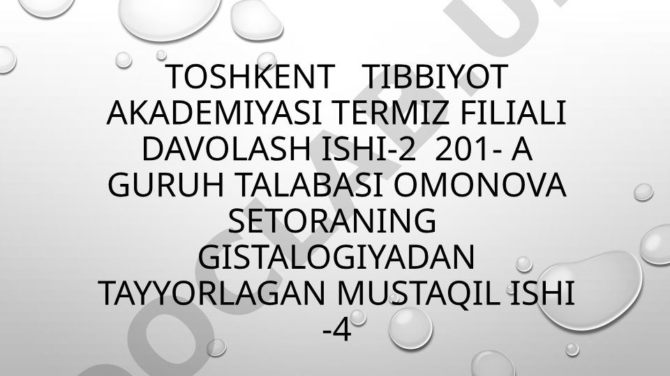 Arterial bosimning boshqariluvida buyraklarning roli