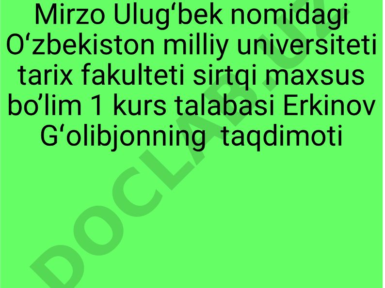 Jismoniy shaxslarning tadbirkorlik faoliyati