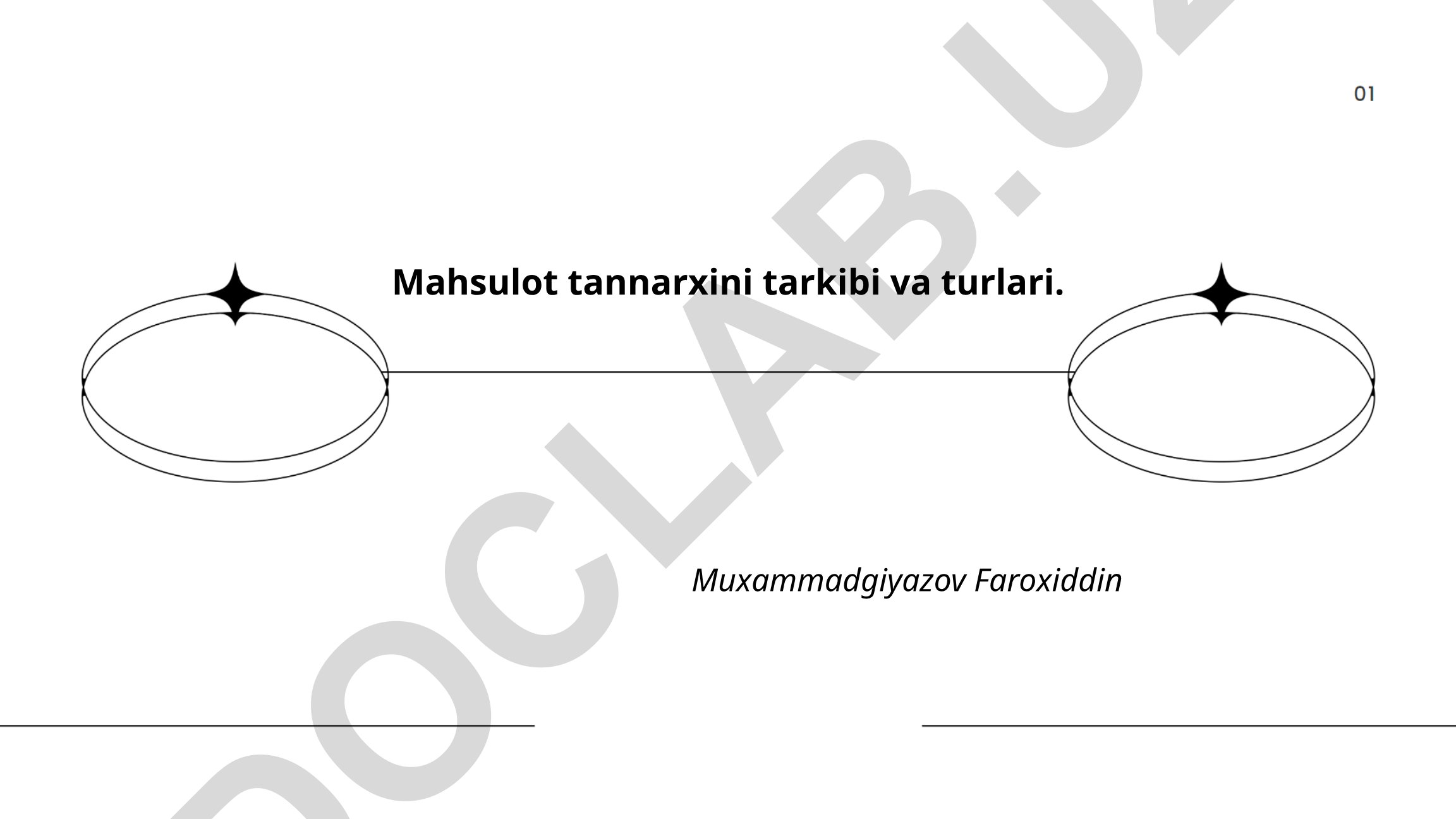 Mahsulot tannarxini tarkibi va turlari