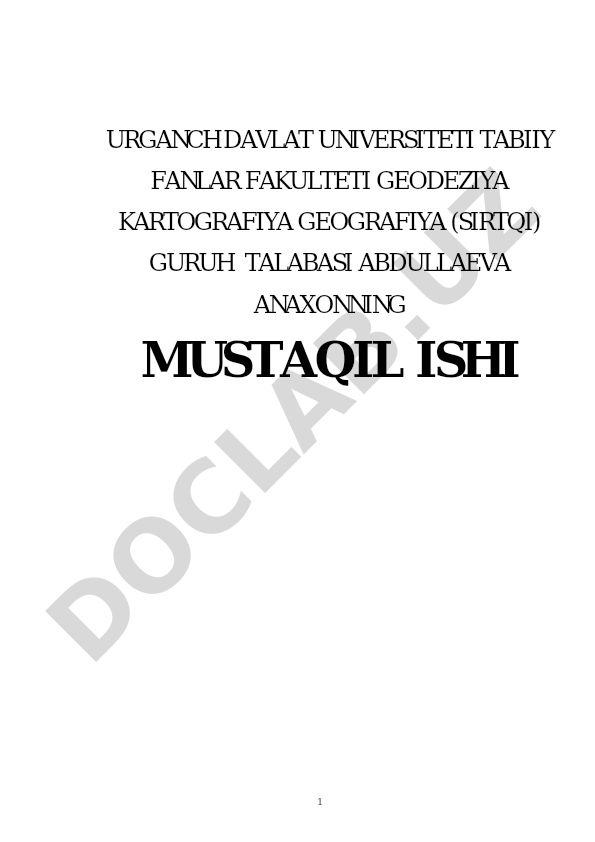 Geografiyaning rivojlanish bosqichlari
