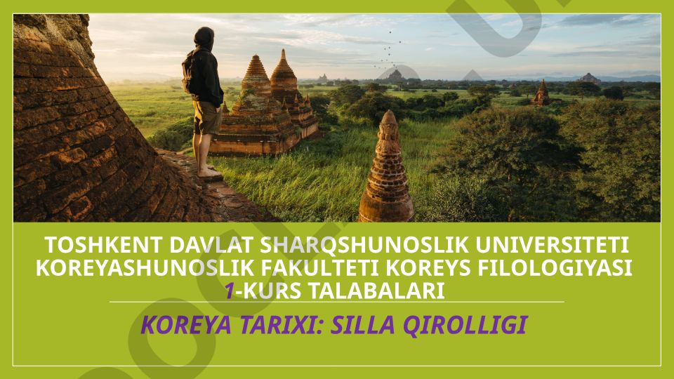 Silla qirolligi tashkil topishi va tarixi