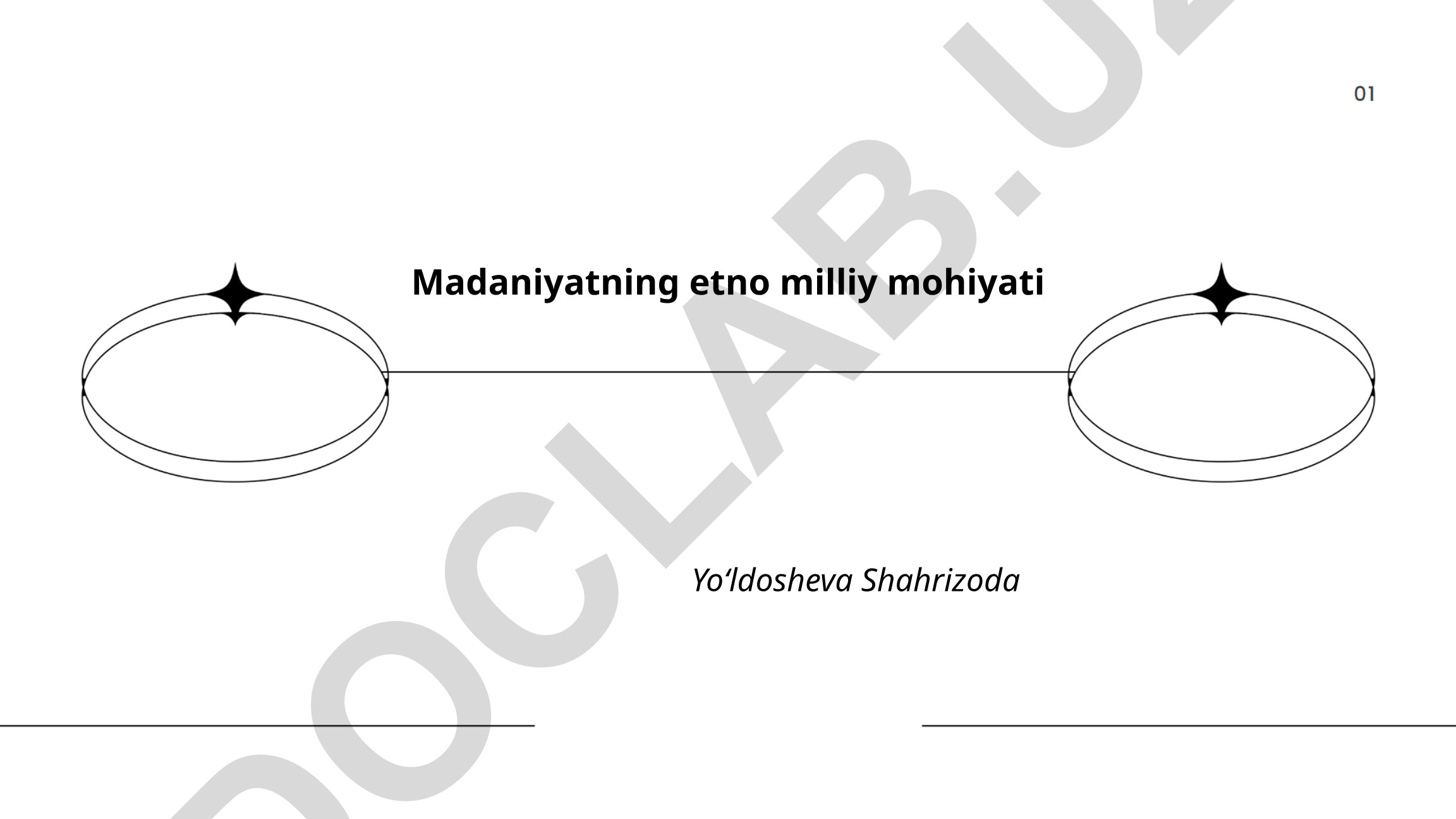 Madaniyatning etno-milliy mohiyati
