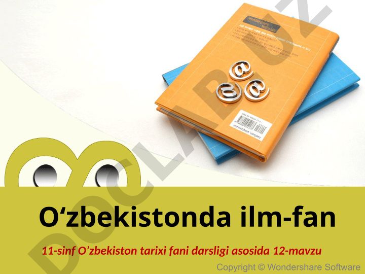 O'zbekistonda ilm-fan rivojlanishi