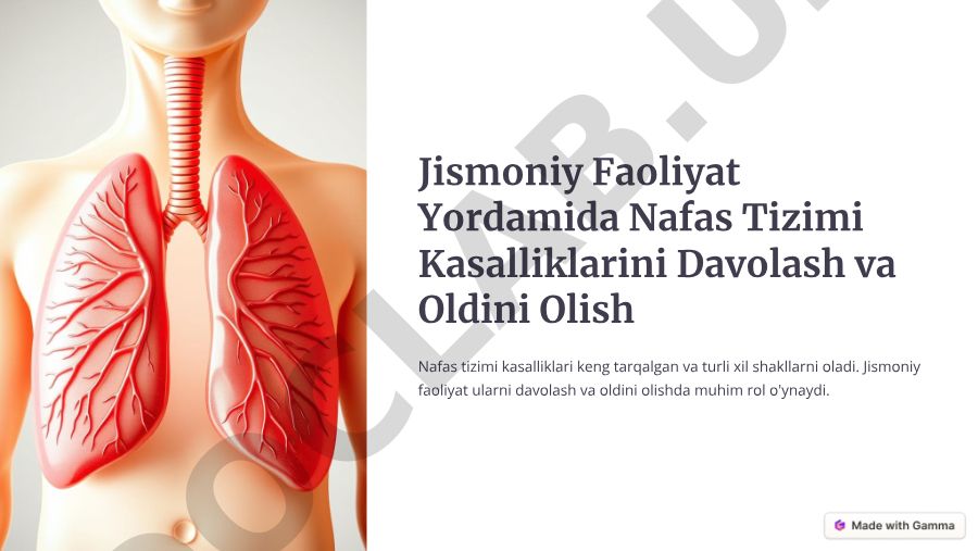 Jismoniy Faoliyat Yordamida Nafas Tizimi Kasalliklarini Davolash va Oldini Olish