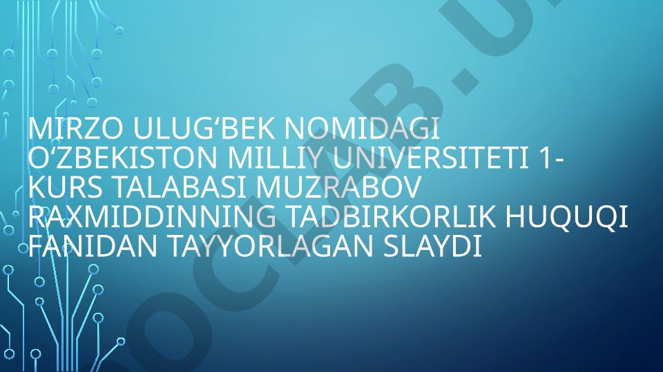 Oilaviy tadbirkorlik