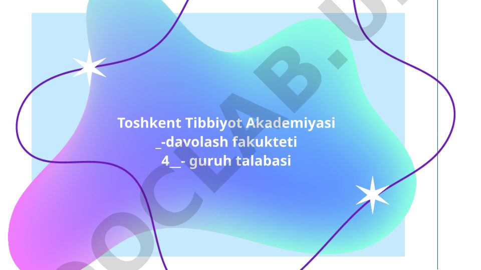 Jigar va õt yõllari kasalliklari nur tashxisoti