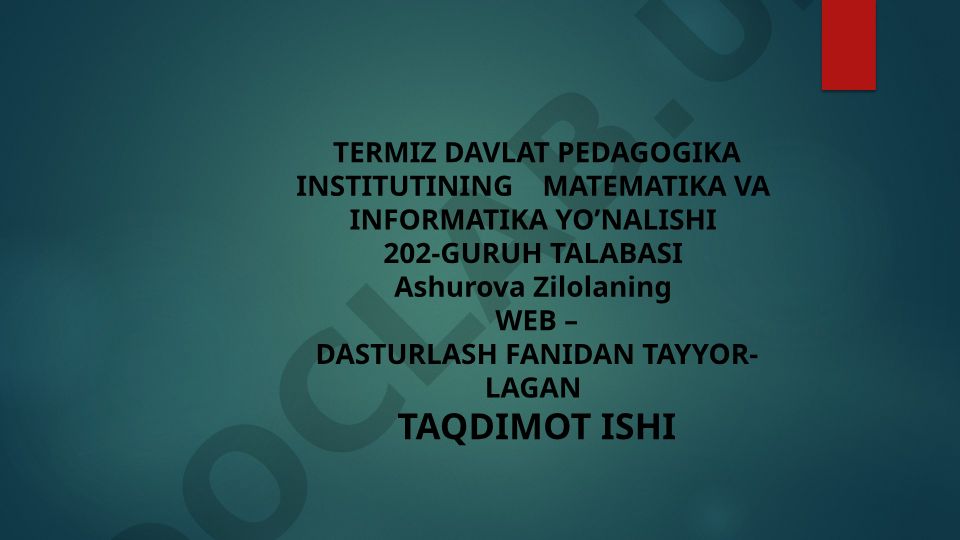 Jadval yaratish. Stillar jadvali, shriftlar, maxsus belgilar. Tasvirlar va murojaatlar kartasining qo‘shimcha xususiyatlari