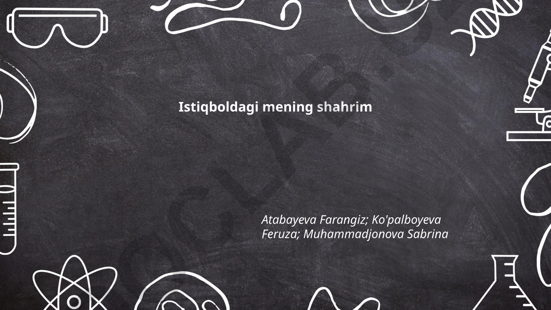 Toshkent shahrining transport tizimi, aholisi va ekologik holati