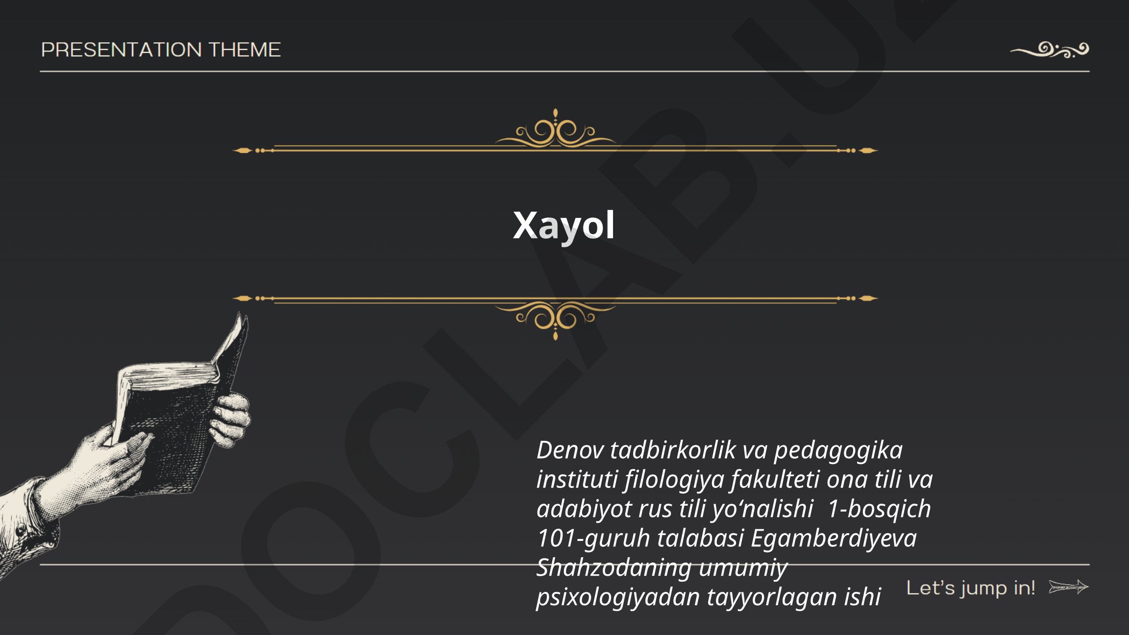 Xayol va adabiyot, xayol va tasavvur, xayolning kuchi