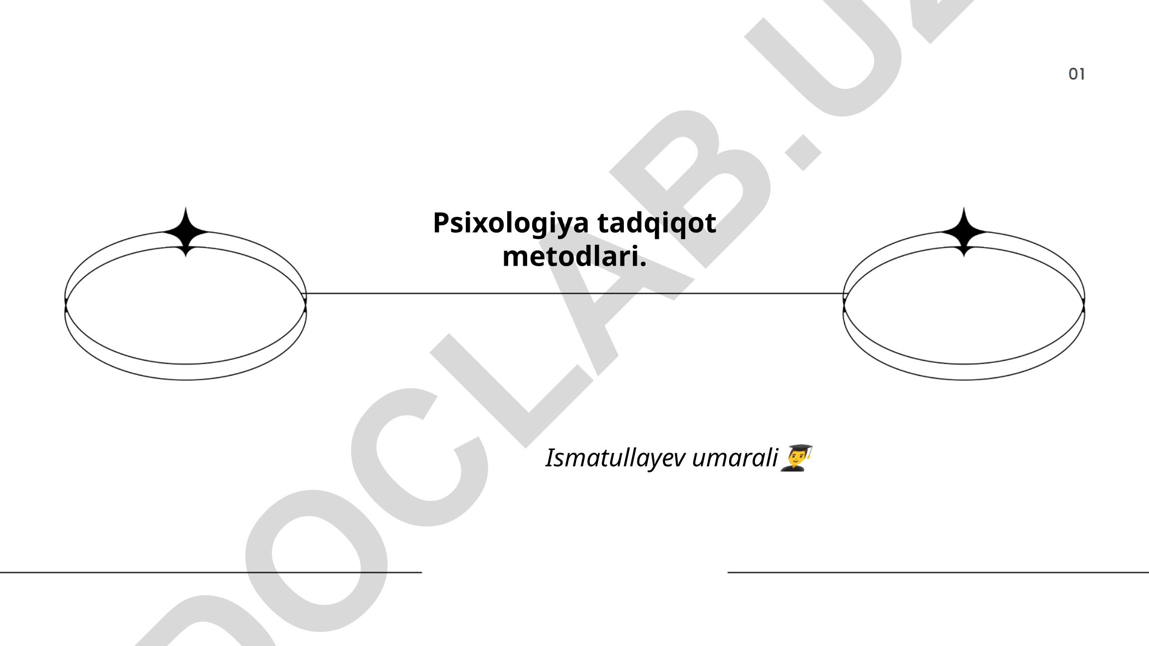 Psixologiya tadqiqot metodlari