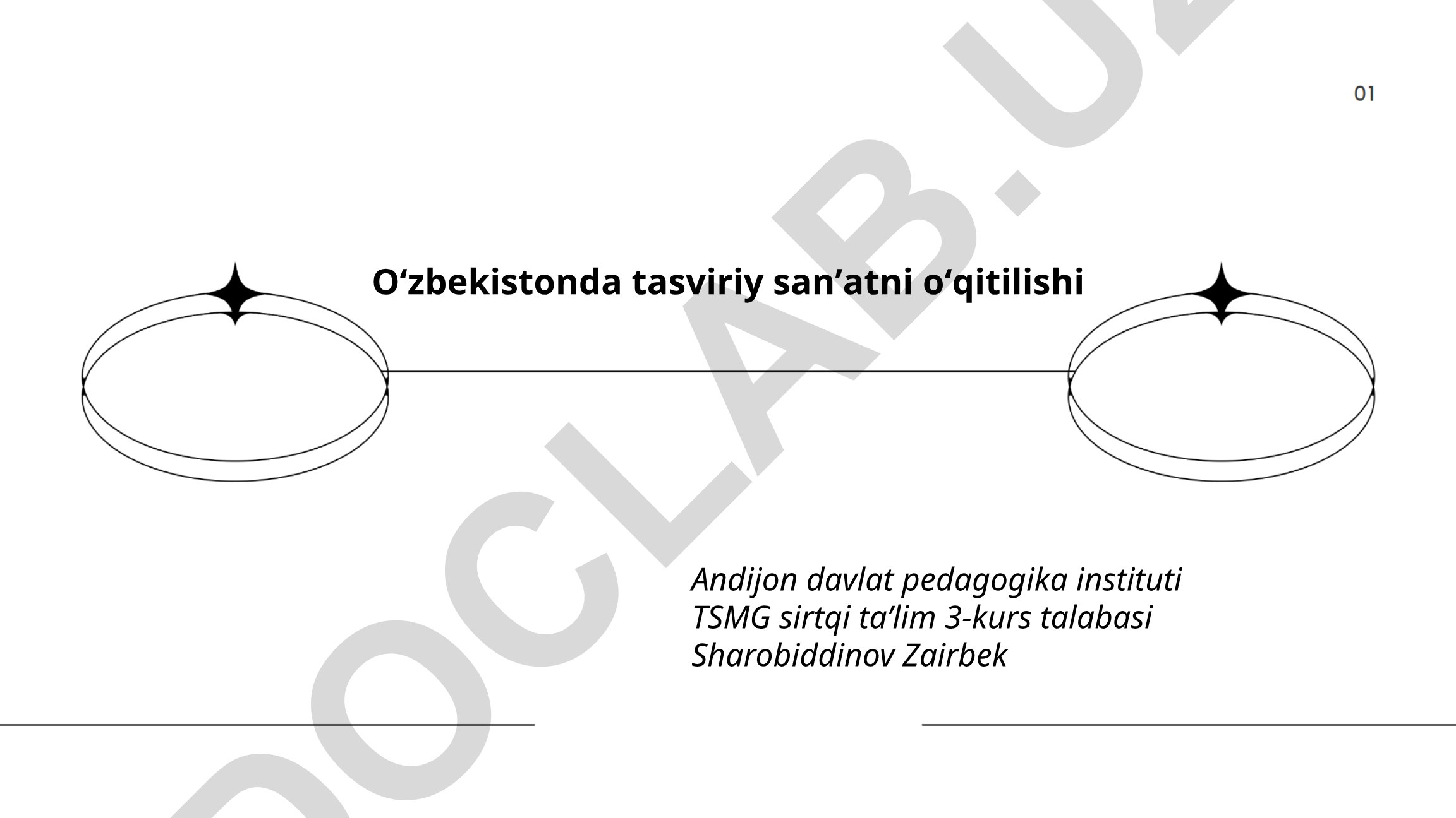 Oʻzbekistonda tasviriy sanʼatni oʻqitilishi