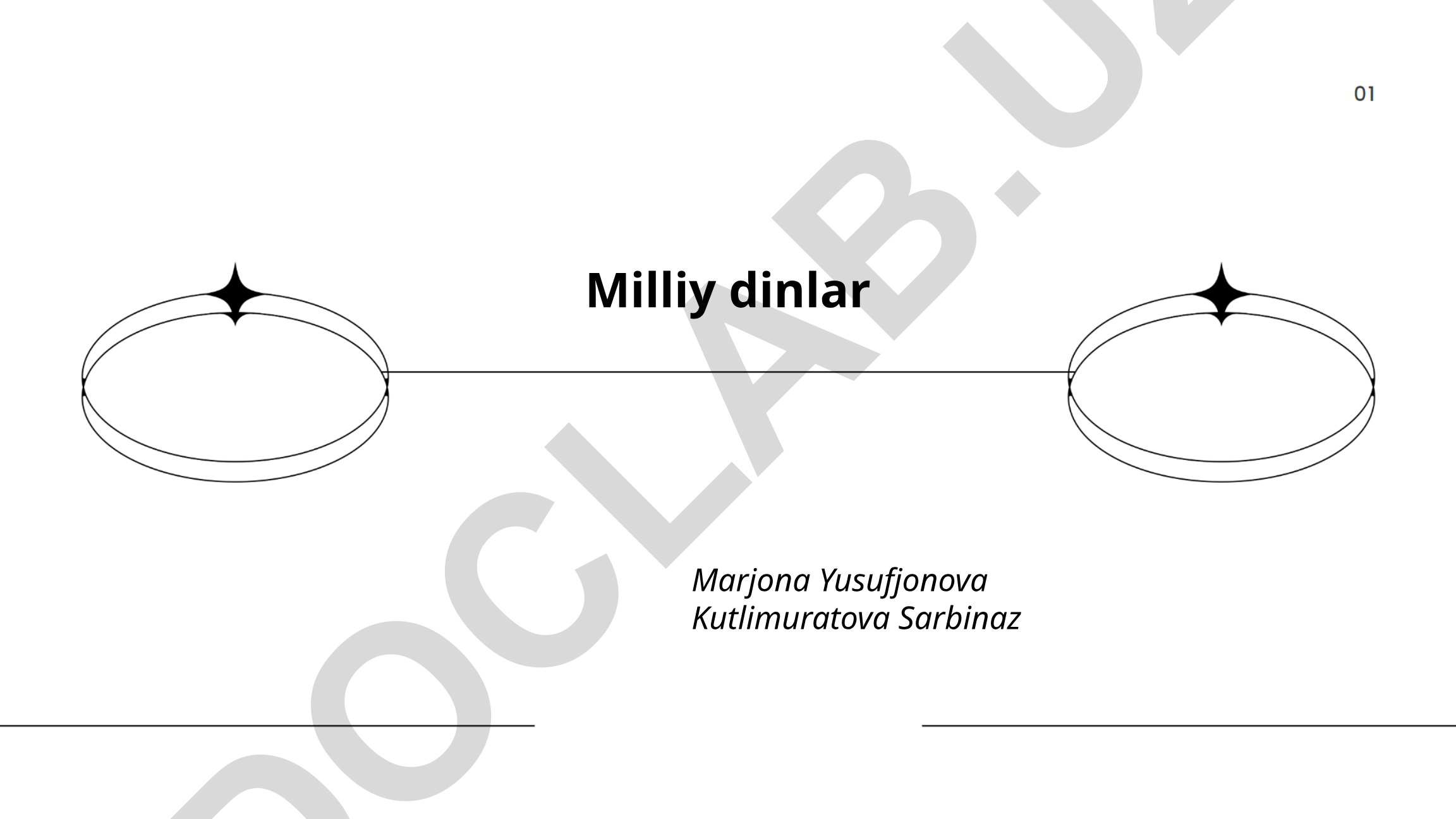 Milliy dinlarning kelib chiqishi, tarixi va asosiy tamoyillari
