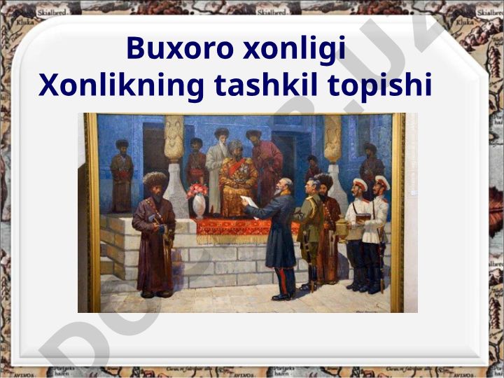 Buxoro xonligining tashkil topishi va Abdullaxon II davri