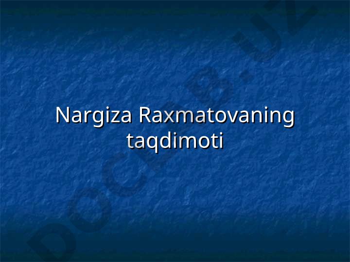 Abdulla Oripov hayoti va ijodi