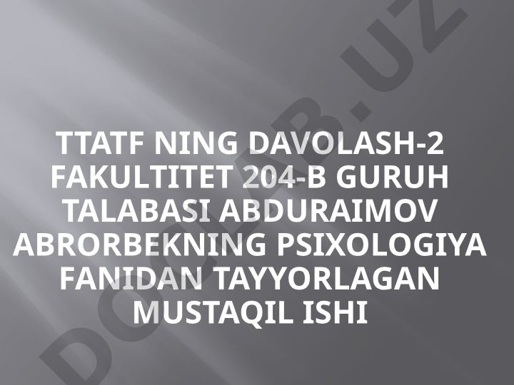 Ta’lim nazariyasi va didaktika