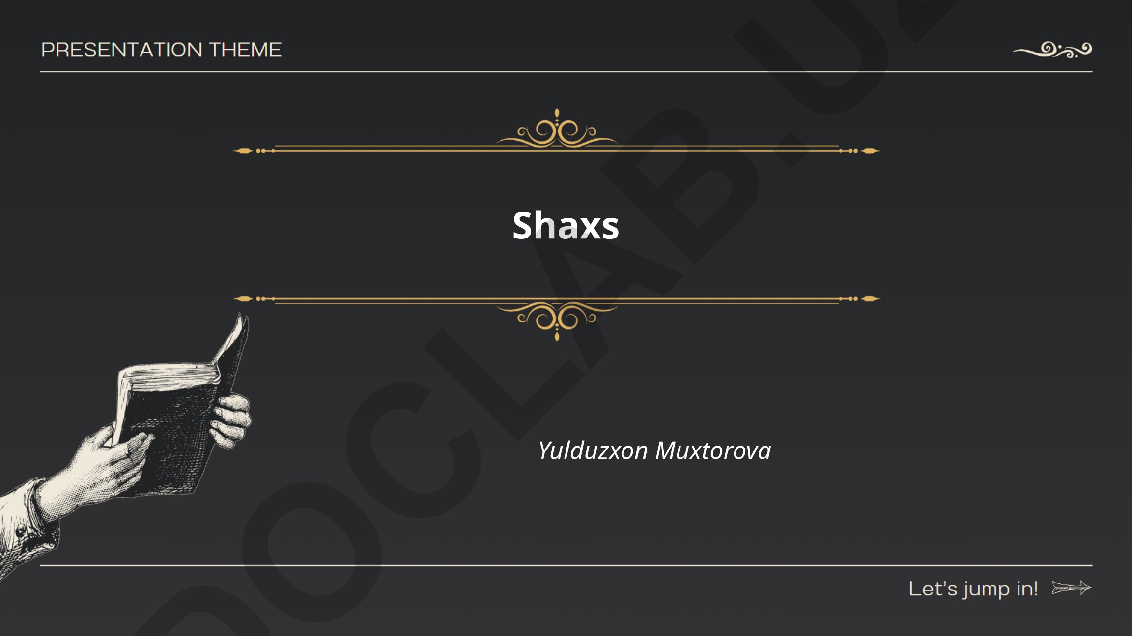 Shaxsning rivojlanishi va psixologiyasi