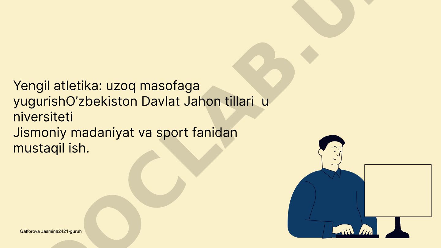 Yengil atletika: uzoq masofaga yugurish asoslari va texnikasi