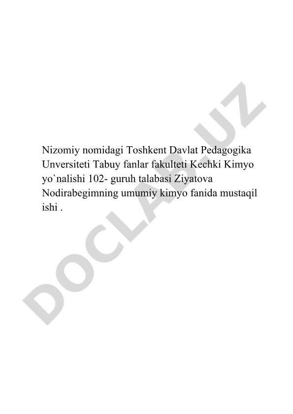 Elektrolitik dissotsilanish nazaryasining asosiy qoidalari