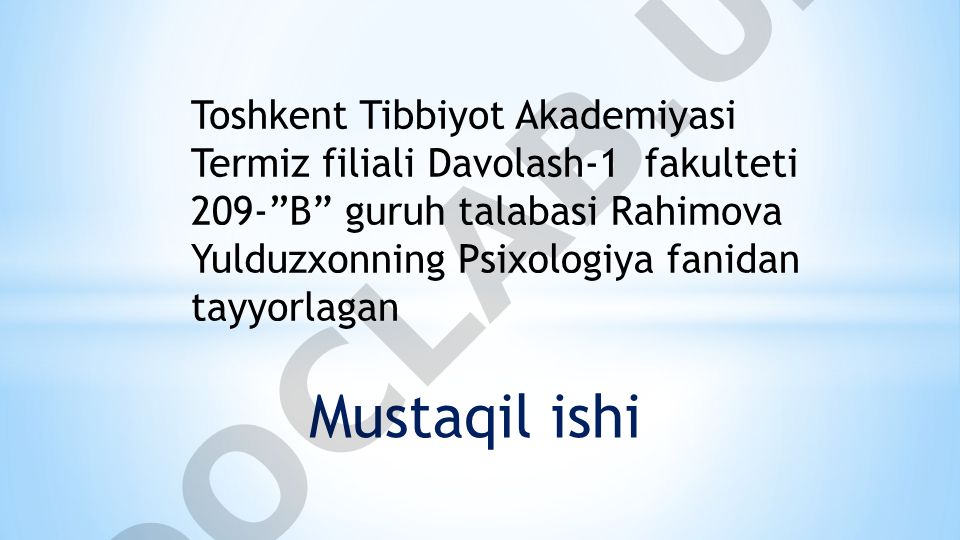 Xarakter aksentuatsiyasi va uni me'yorlashtirish usullari