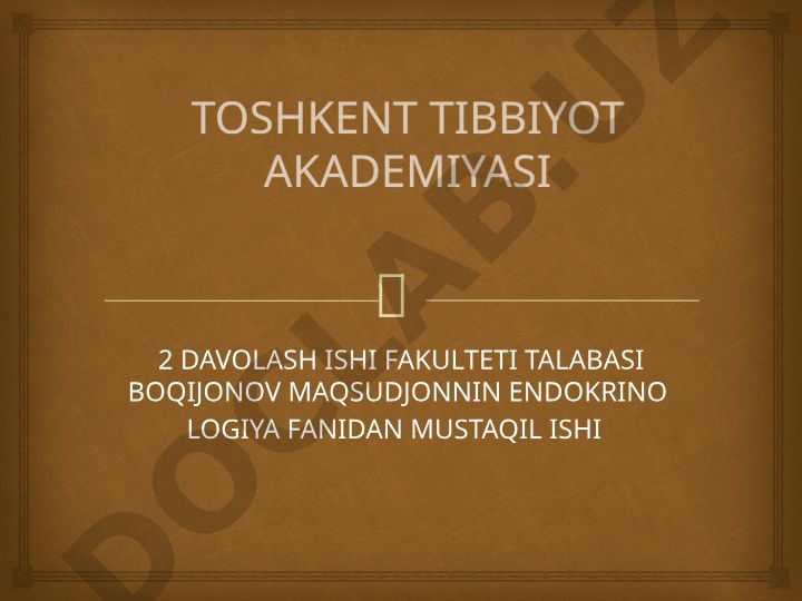 Bo'sh turk egari sindromi (BTES) - sabablari, turlari va xavf omillari