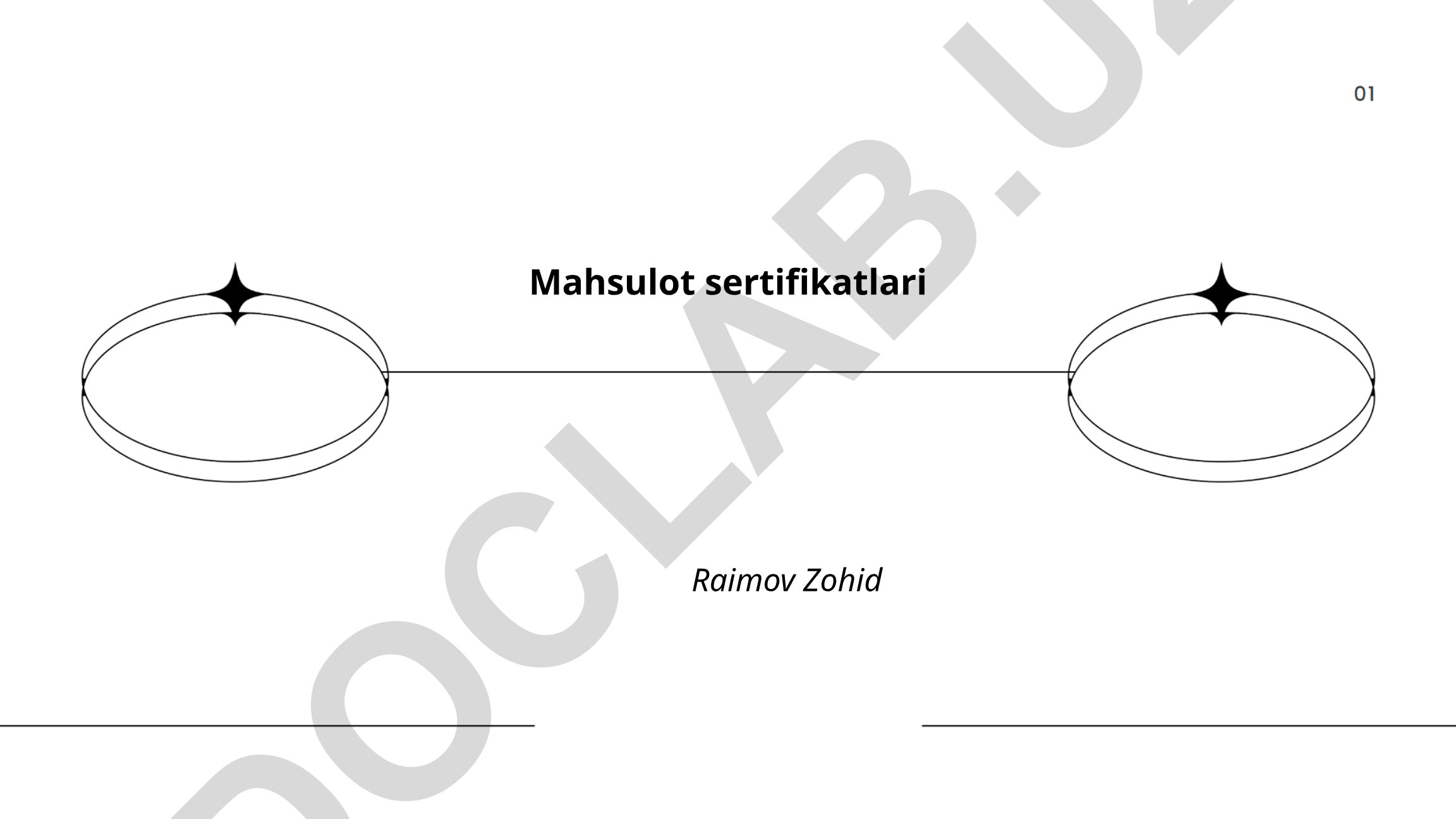 Mahsulot sertifikatlari turlari va ularning ahamiyati